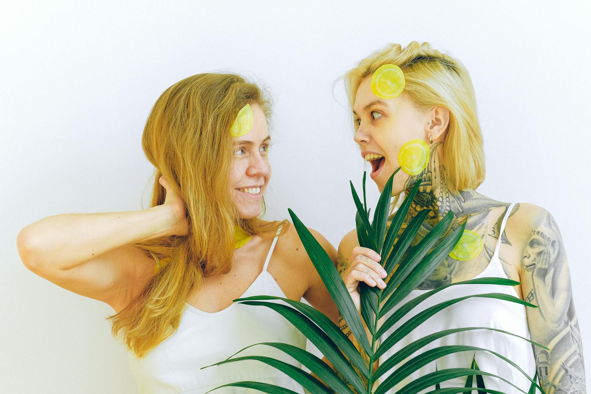 A young couple standing together indoors, reconnecting with intimacy and modern touch